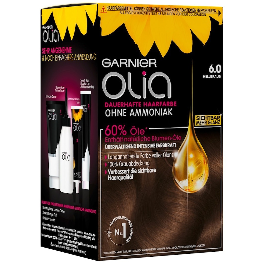 Garnier Olia Garnier Olia Intensivcoloration haarfarbe 1.0 pieces Garnier Olia Garnier Olia Intensivcoloration haarfarbe 1.0 pieces von Garnier