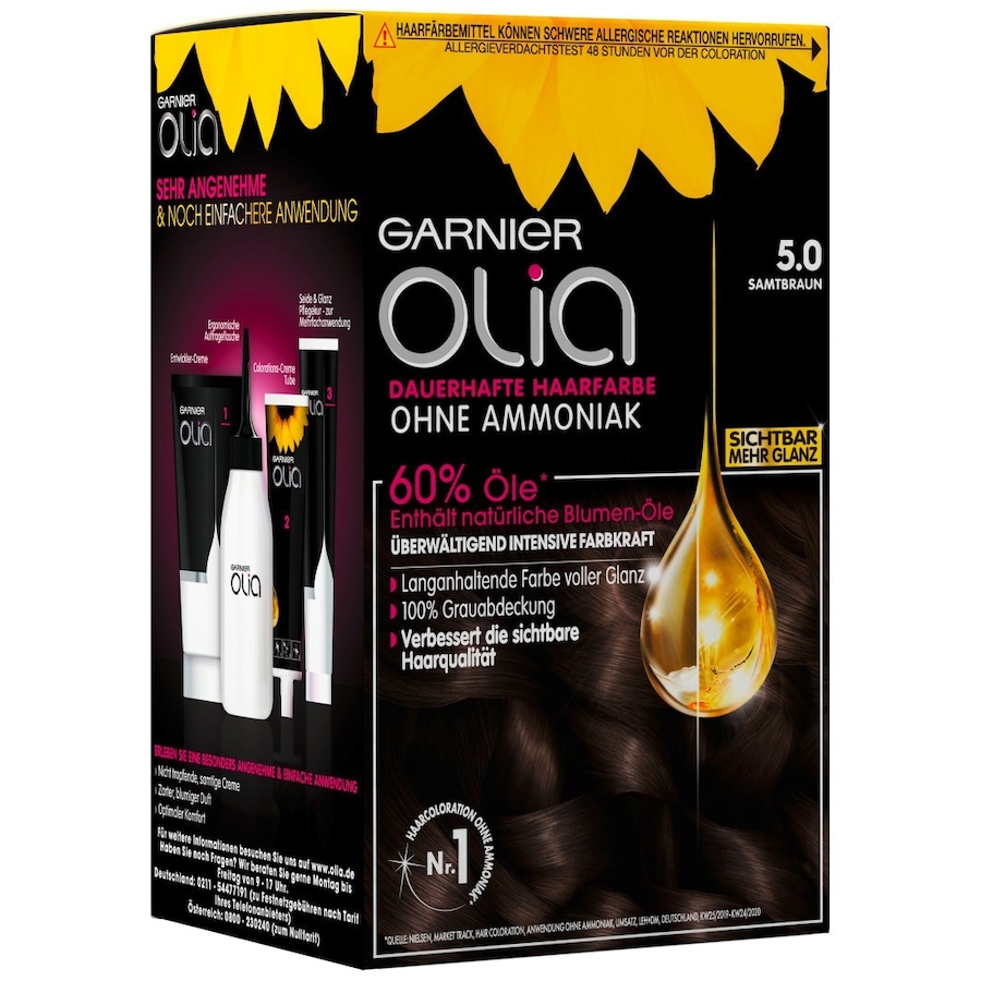 Garnier Olia Garnier Olia Intensivcoloration haarfarbe 1.0 pieces Garnier Olia Garnier Olia Intensivcoloration haarfarbe 1.0 pieces von Garnier