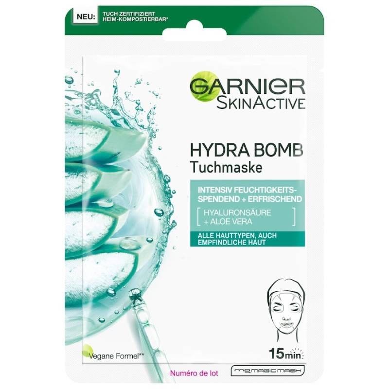 Garnier Skin Active Garnier Skin Active Hydra Bomb Tuchmaske Aloe Vera feuchtigkeitsmaske 28.0 g von Garnier