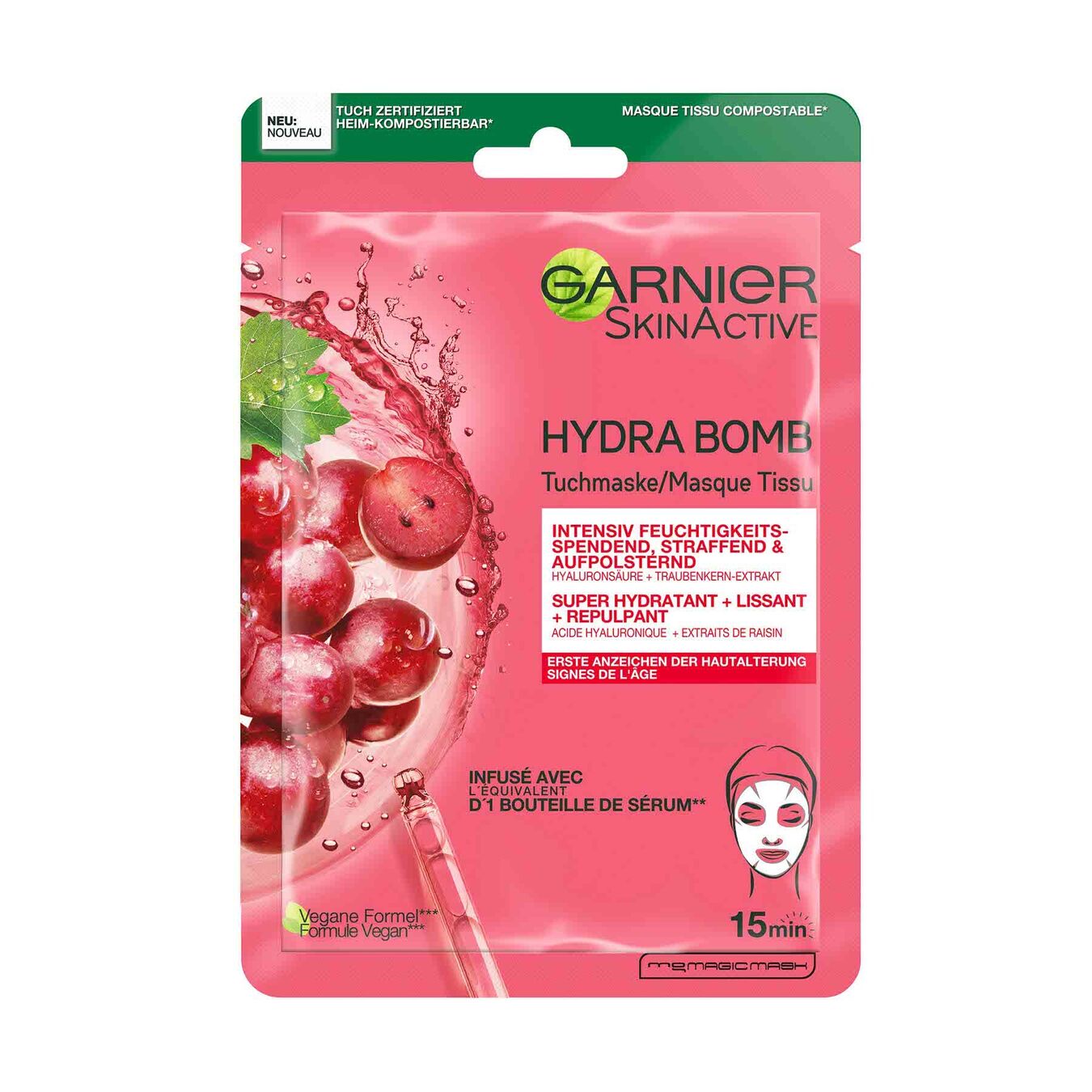 Garnier Skin Active Hydra Bomb Tuchmaske von Garnier