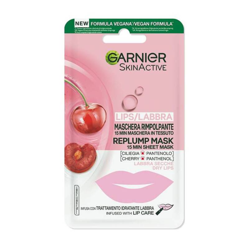 Garnier SkinActive Lippentuchmaske mit Kirsche 1ST von Garnier