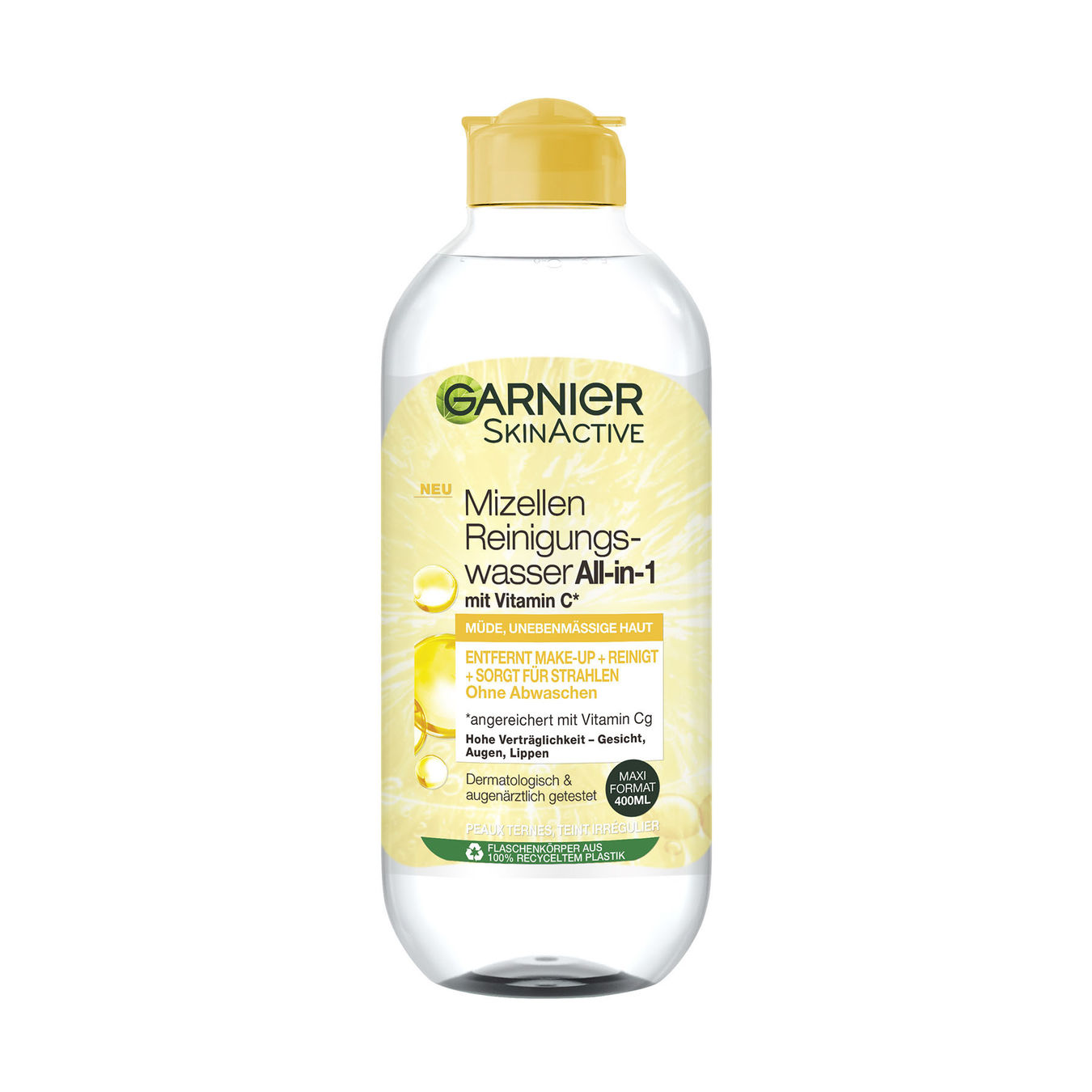 Garnier Vitamin C* Mizellen Reinigungswasser All-in-1 von Garnier