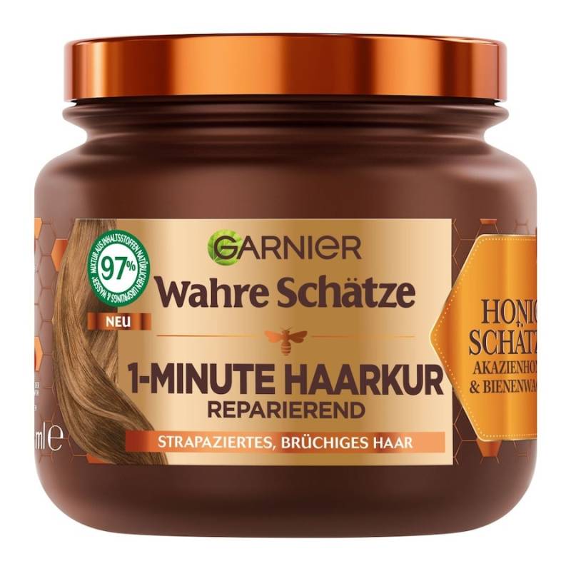 Garnier Wahre Schätze Garnier Wahre Schätze 1-Minute Haarkur Honig Schätze – reparierend dank Akazienhonig und Bienenwachs haarkur 340.0 ml von Garnier