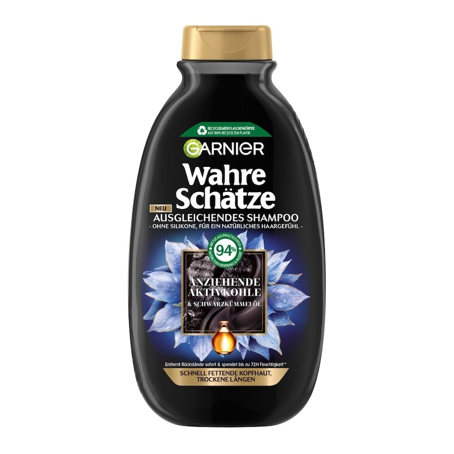 Garnier Wahre Schätze Garnier Wahre Schätze Ausgleichendes Aktivkohle haarshampoo 300.0 ml von Garnier