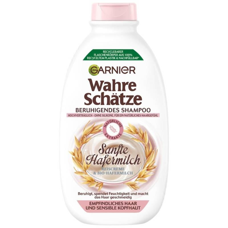 Garnier Wahre Schätze Garnier Wahre Schätze Beruhigendes Shampoo Sanfte Hafermilch haarshampoo 400.0 ml von Garnier