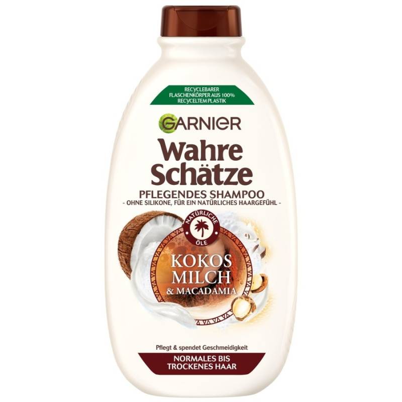 Garnier Wahre Schätze Garnier Wahre Schätze Kokosmilch & Macadamia haarshampoo 400.0 ml von Garnier