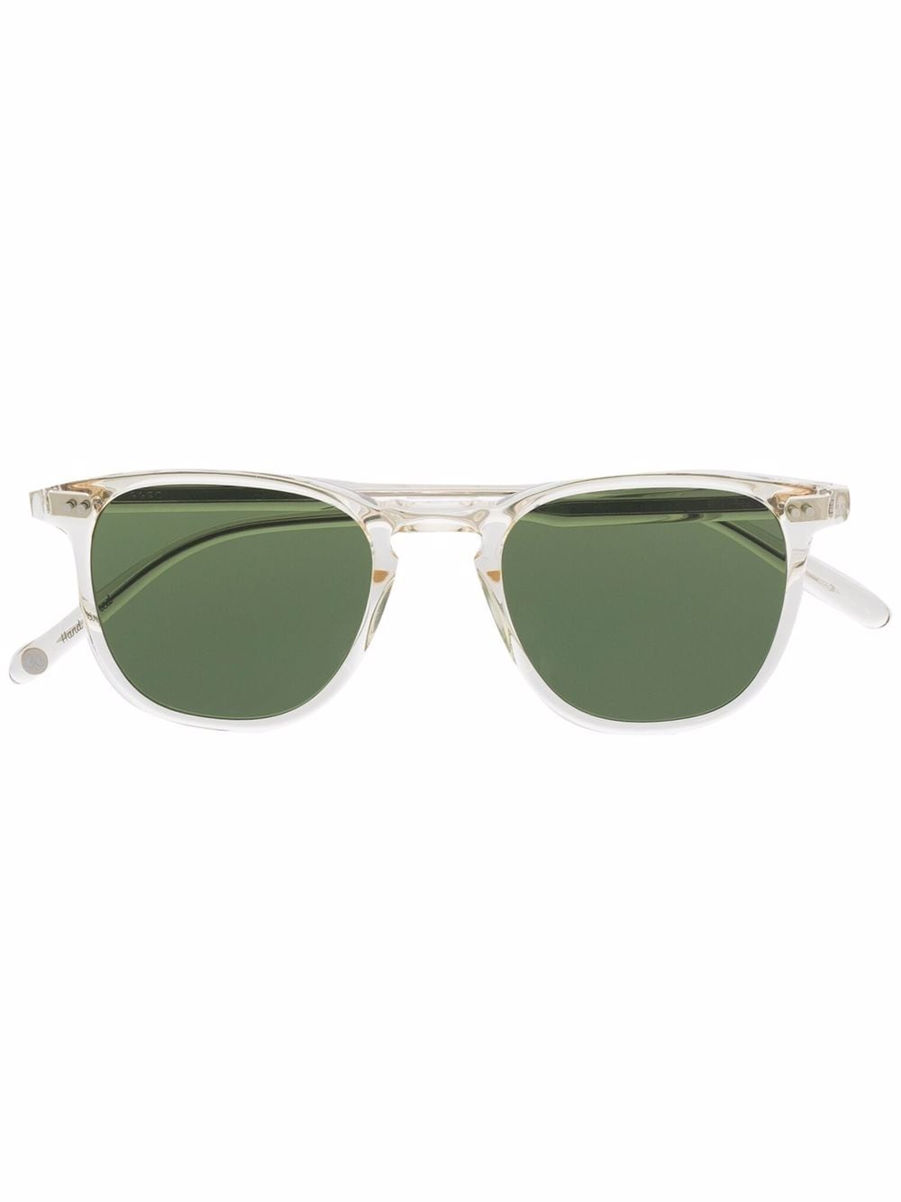 Garrett Leight Brooks round-frame sunglasses - Neutrals von Garrett Leight