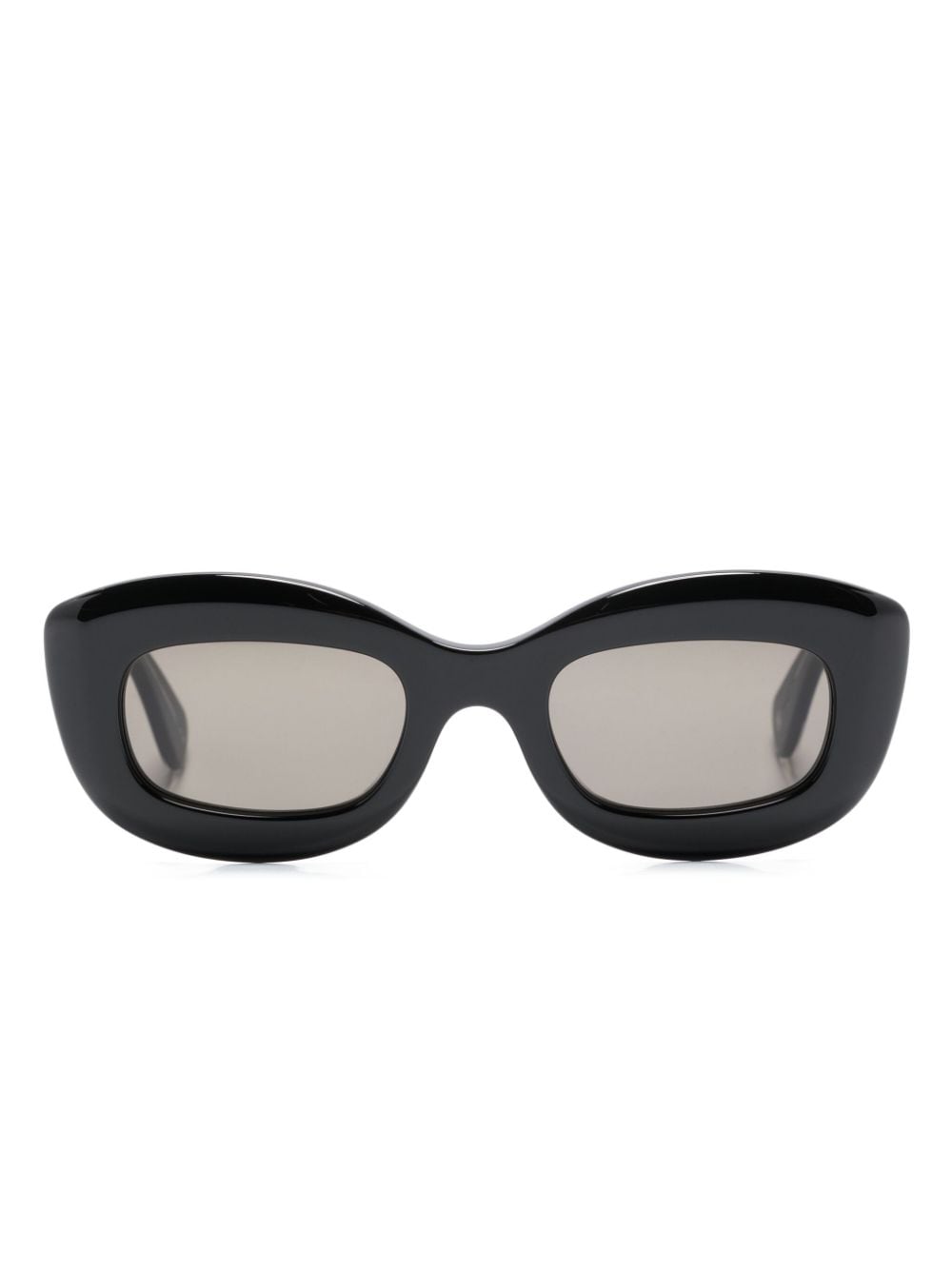 Garrett Leight Dolores rectangle-frame sunglasses - Black von Garrett Leight