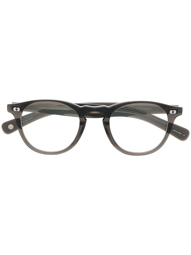 Garrett Leight Hampton glasses - Grey von Garrett Leight