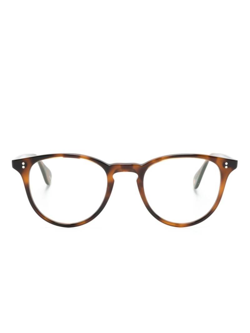 Garrett Leight Manzanita pantos-frame glasses - Brown von Garrett Leight