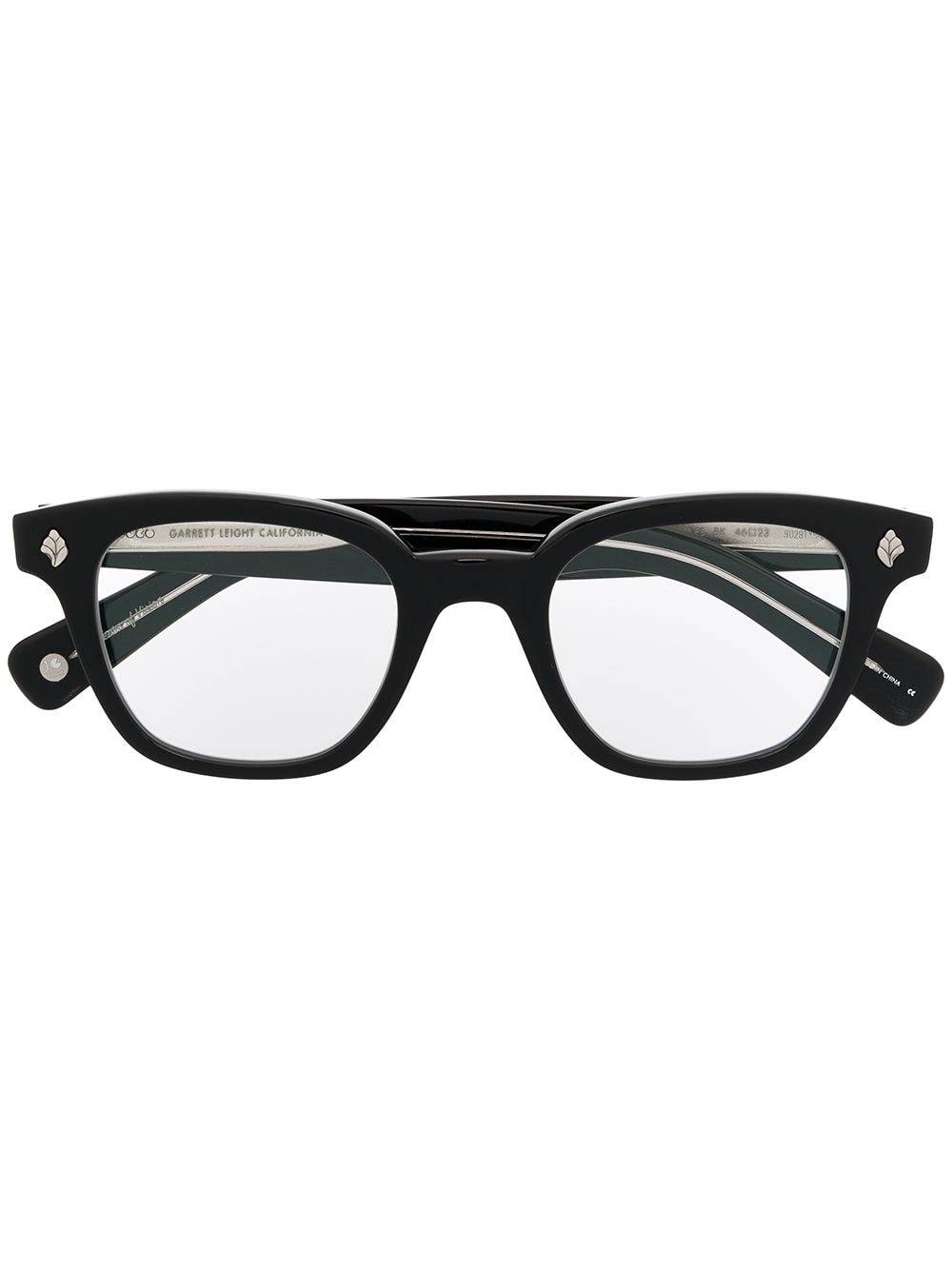 Garrett Leight Naples glasses - Black von Garrett Leight