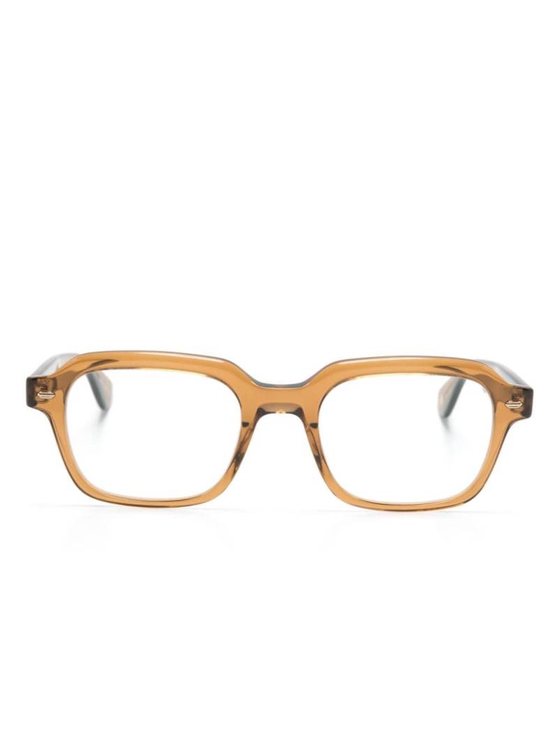 Garrett Leight OG Freddy P rectangle-frame glasses - Neutrals von Garrett Leight