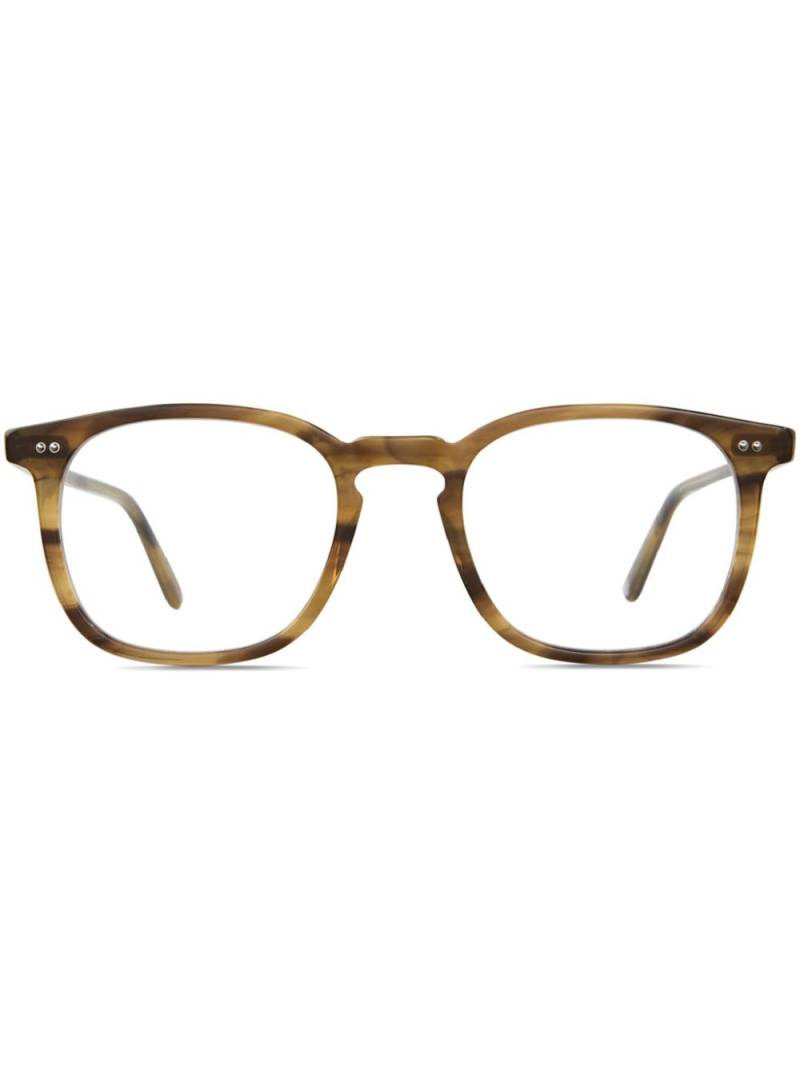 Garrett Leight Ruskin glasses - Brown von Garrett Leight