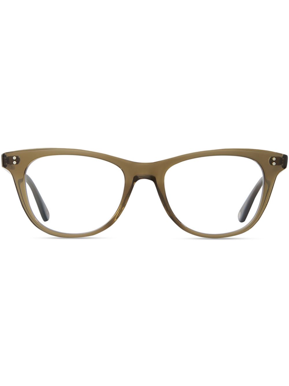 Garrett Leight Tia Jane glasses - Green von Garrett Leight