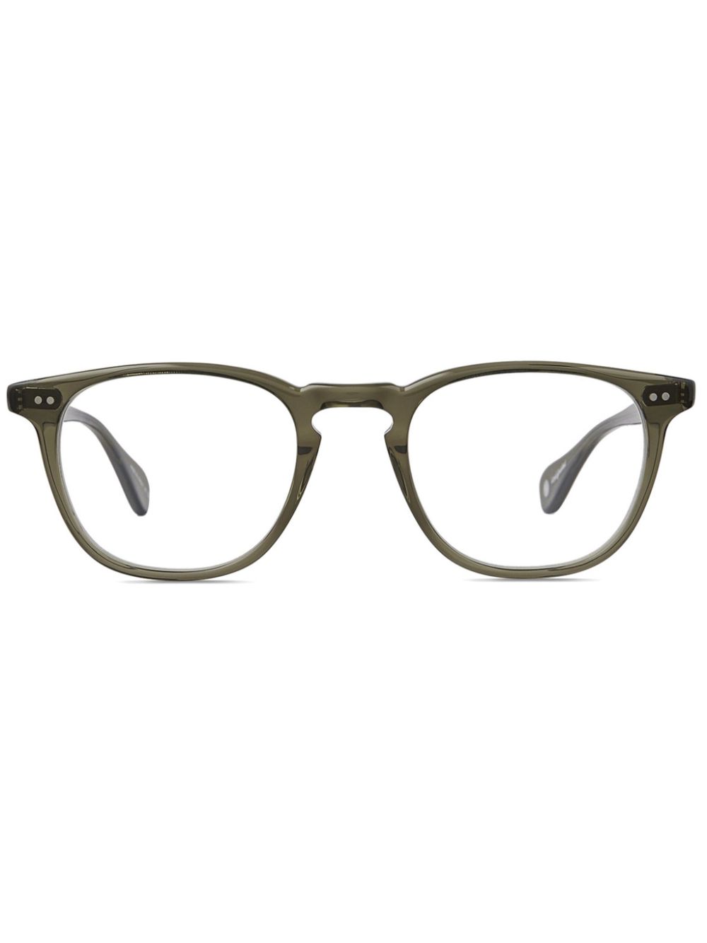 Garrett Leight Wilshire Willow glasses - Green von Garrett Leight