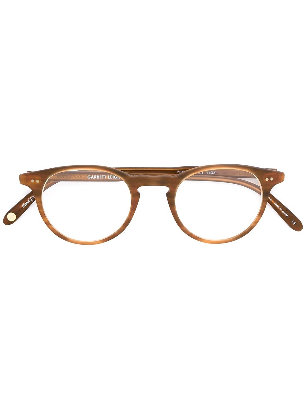 Garrett Leight 'Winward' glasses - Brown von Garrett Leight