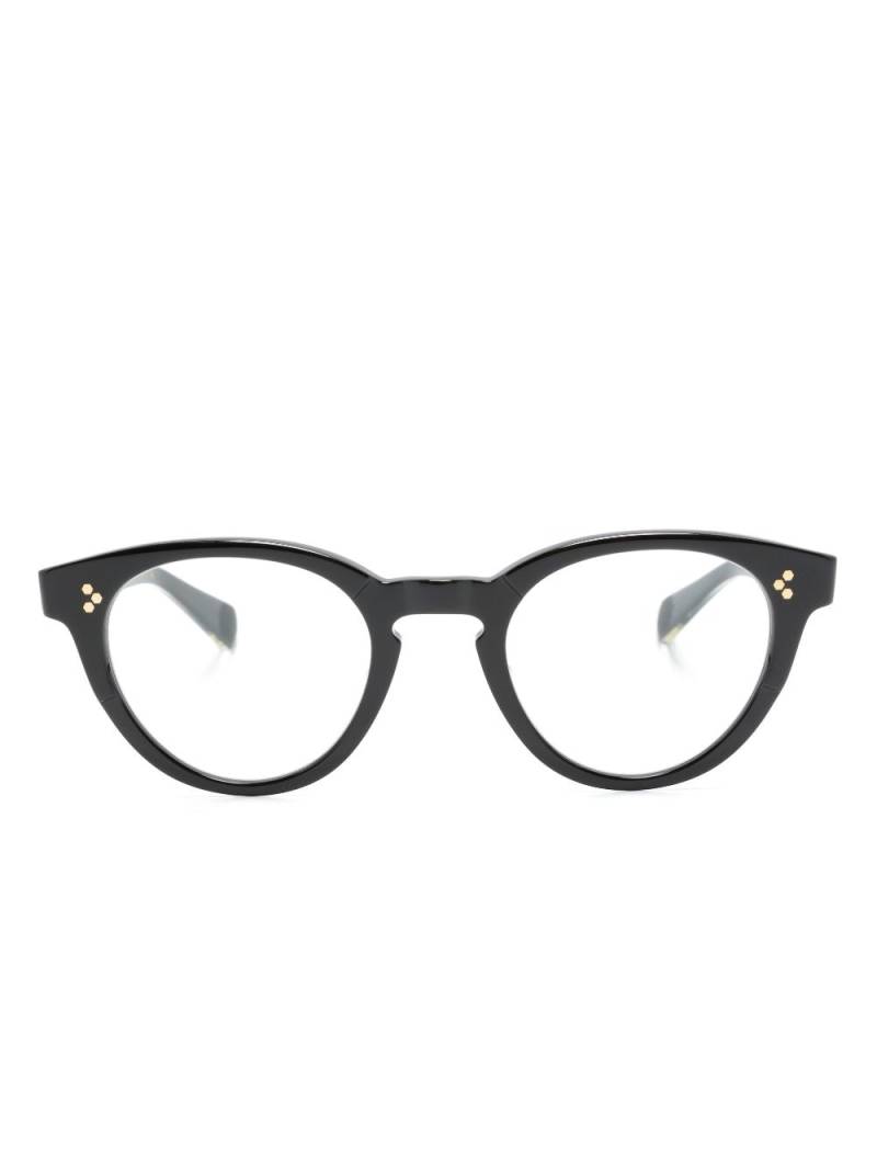 Garrett Leight cat-eye frame glasses - Black von Garrett Leight