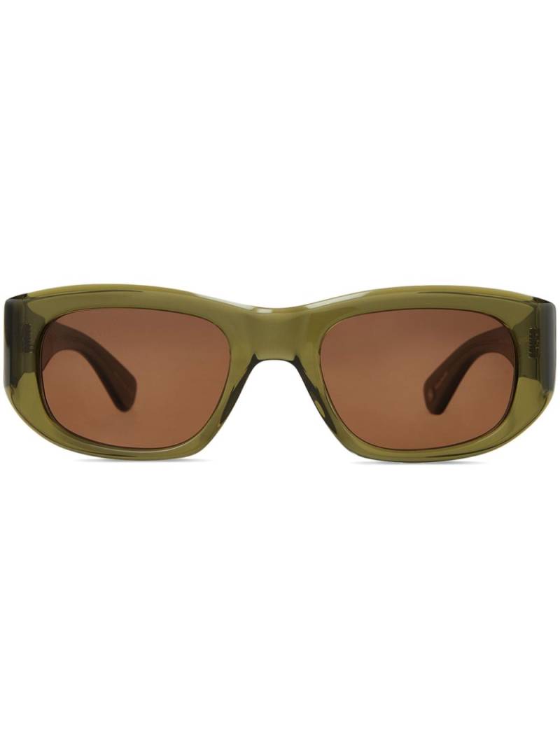 Garrett Leight oversize-frame sunglasses - Green von Garrett Leight