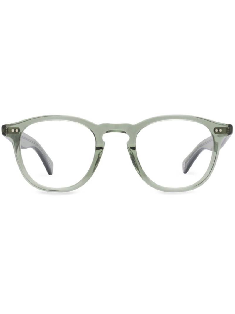 Garrett Leight round-frame glasses - Green von Garrett Leight