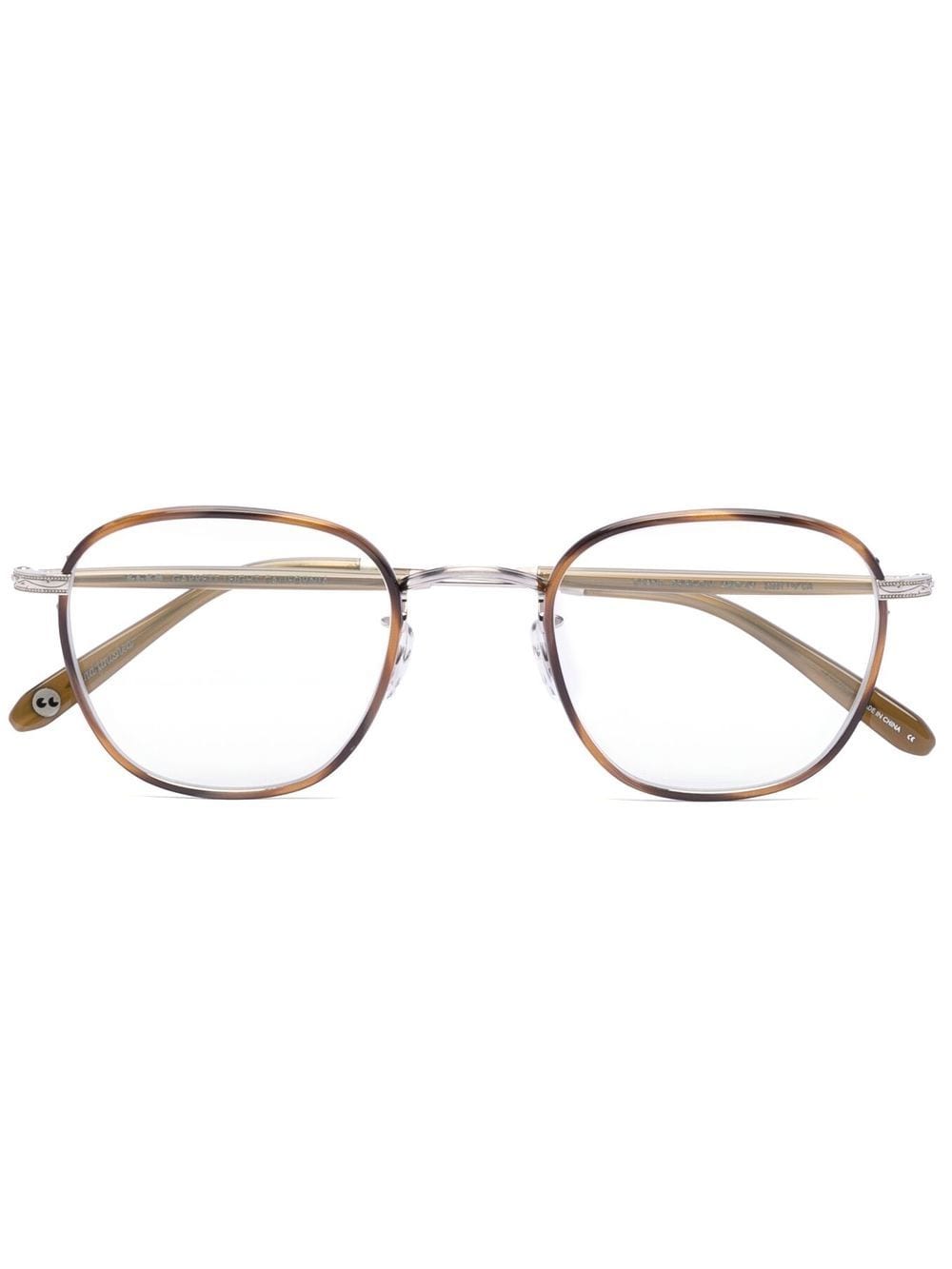 Garrett Leight square-frame glasses - Brown von Garrett Leight