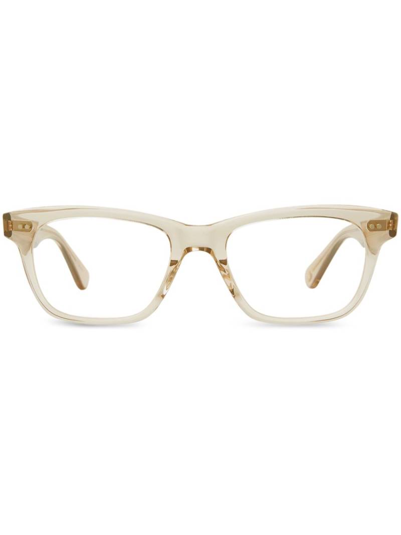 Garrett Leight square-frame glasses - Neutrals von Garrett Leight