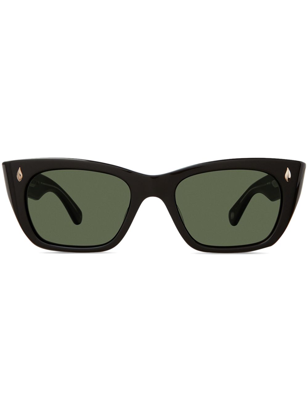 Garrett Leight square-frame sunglasses - Black von Garrett Leight