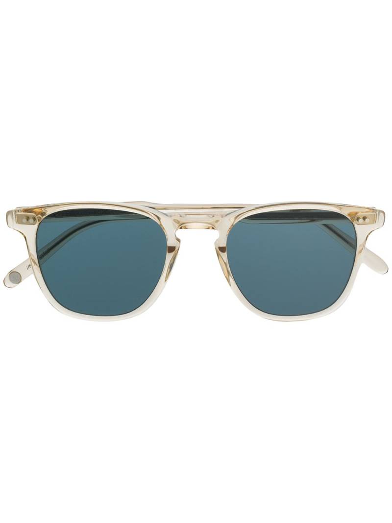 Garrett Leight square-frame sunglasses - Neutrals von Garrett Leight