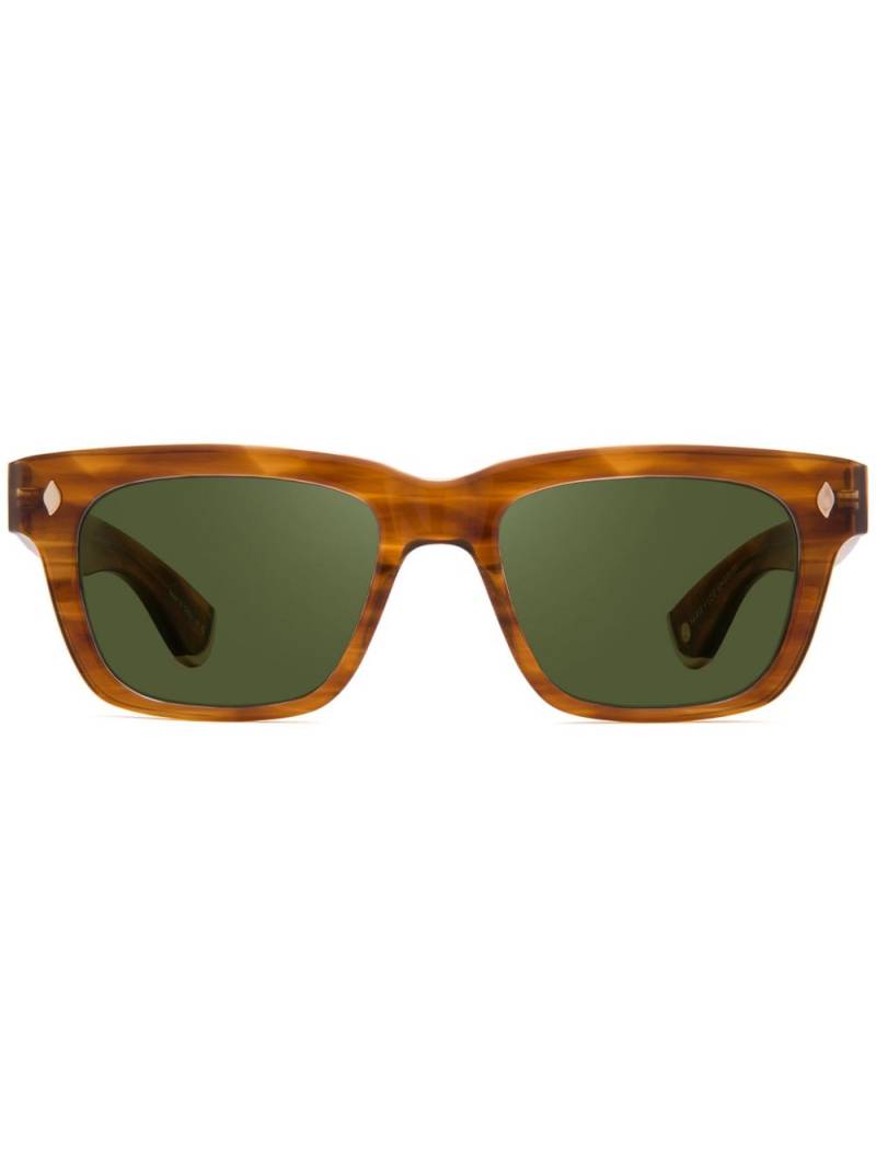 Garrett Leight x Officine Générale Glco sunglasses - Brown von Garrett Leight