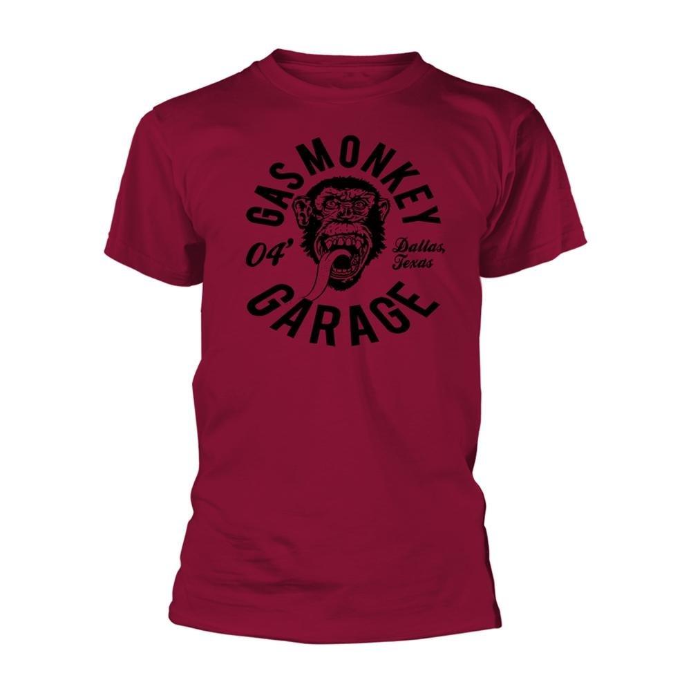 Mechanic Tshirt Damen Rot Bunt M von Gas Monkey Garage