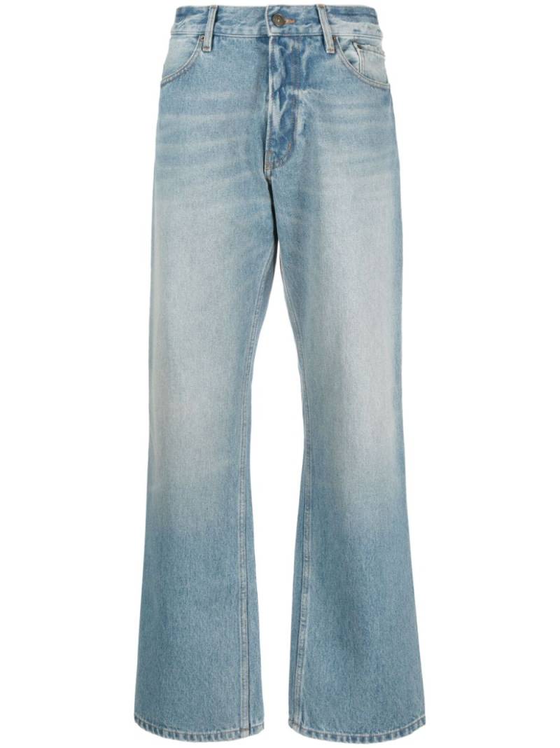 Gauchère low-rise wide-leg jeans - Blue von Gauchère