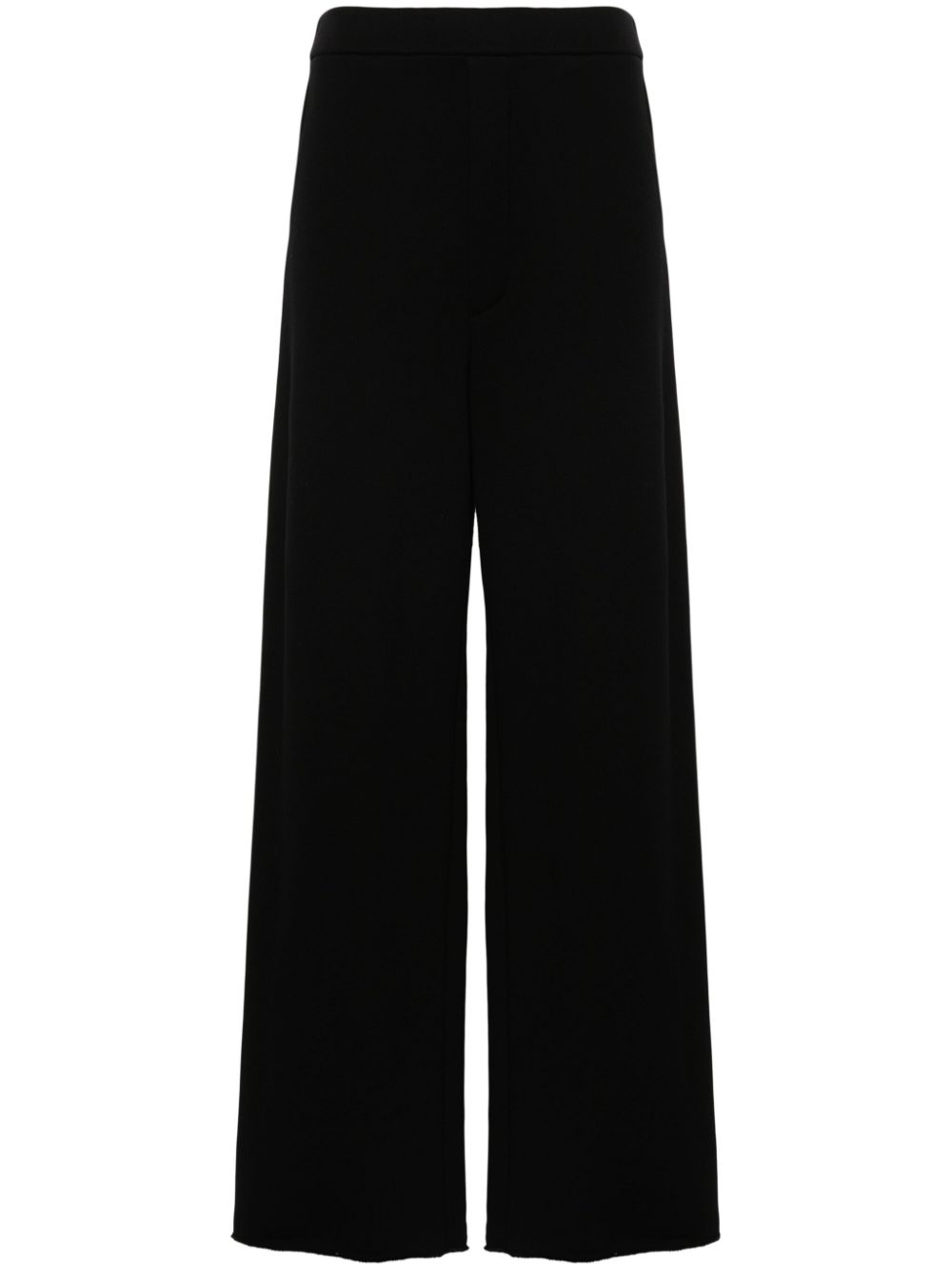 Gauchère wide-leg jersey trousers - Black von Gauchère