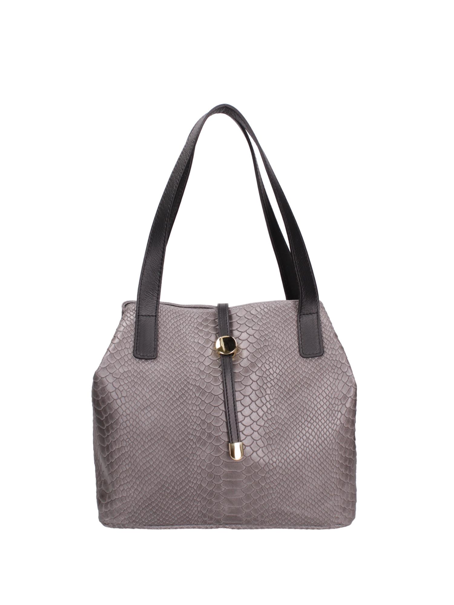 Handtasche Damen Perlgrau ONE SIZE von Gave Lux