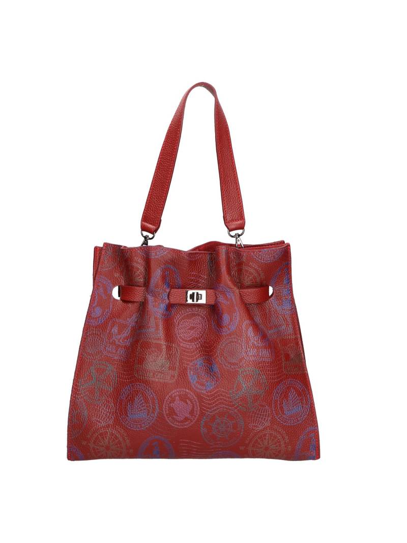 Handtasche Damen Rot Bunt ONE SIZE von Gave Lux