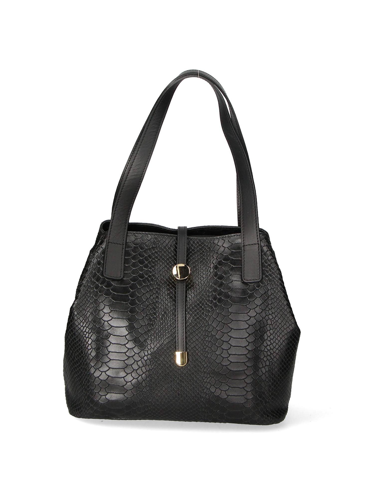 Handtasche Damen Schwarz ONE SIZE von Gave Lux