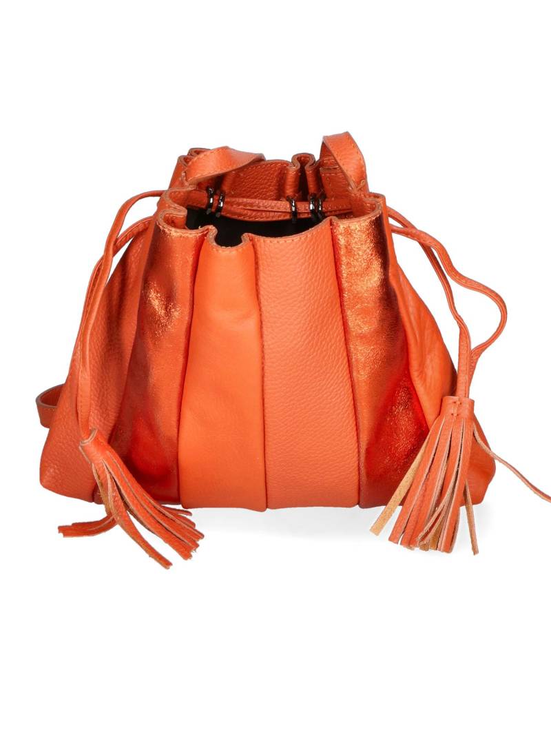 Schultertasche Damen Orange ONE SIZE von Gave Lux