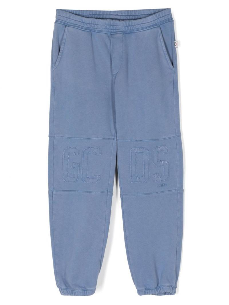 Gcds Kids elasticated track-pants - Blue von Gcds Kids