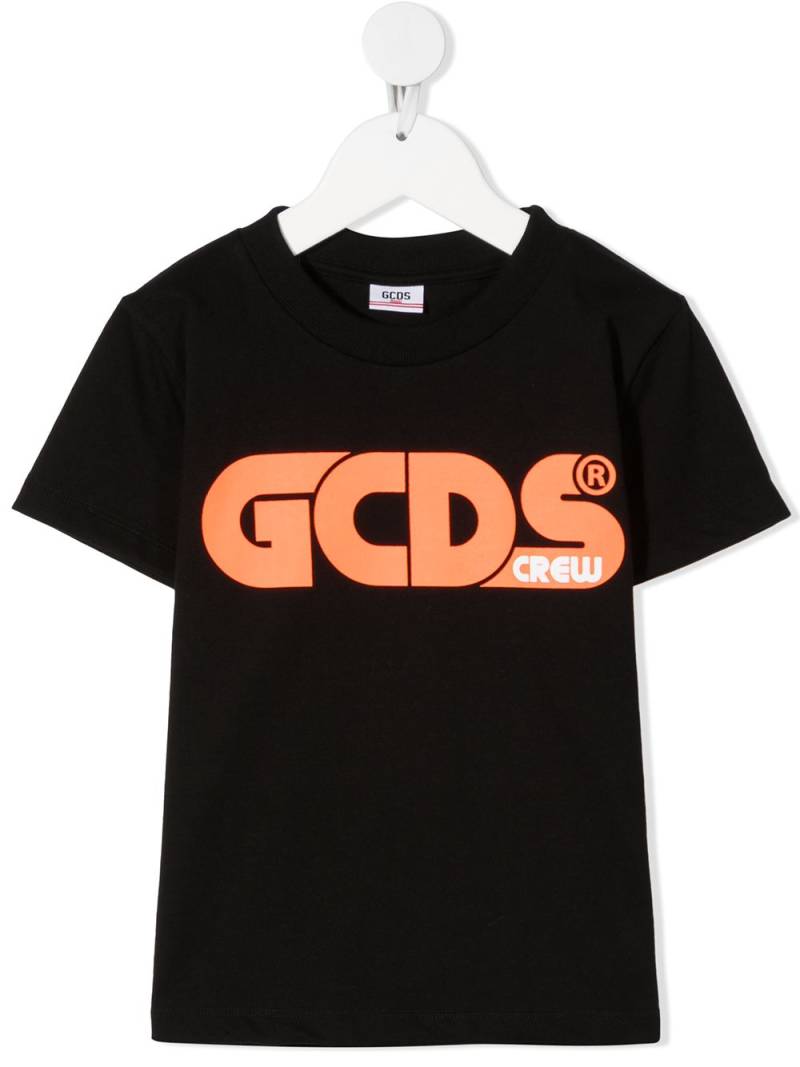 Gcds Kids logo-printed T-shirt - Black von Gcds Kids