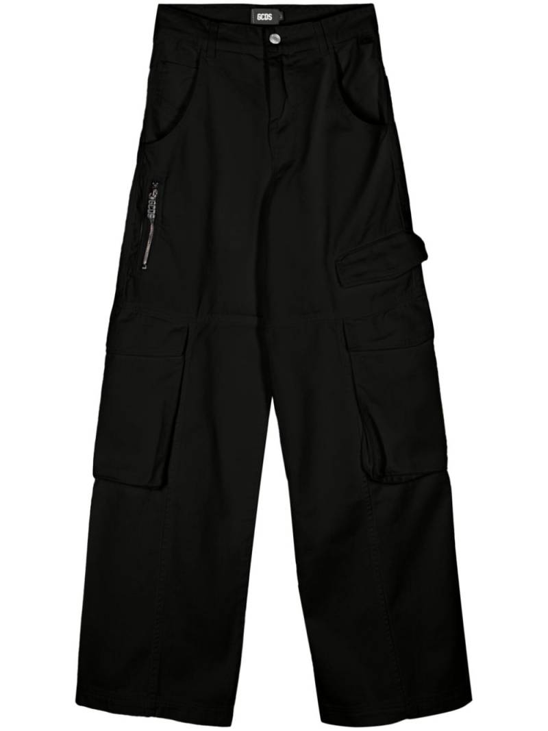 GCDS Ultracargo trousers - Black von GCDS