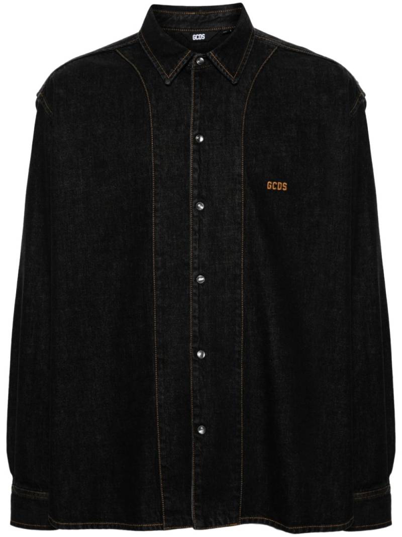 GCDS Wirdo shirt - Black von GCDS