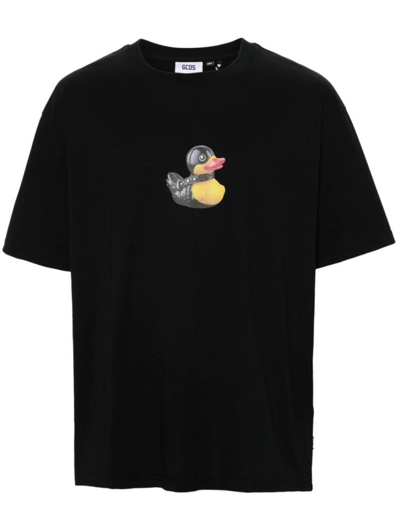 GCDS duck-print T-shirt - Black von GCDS