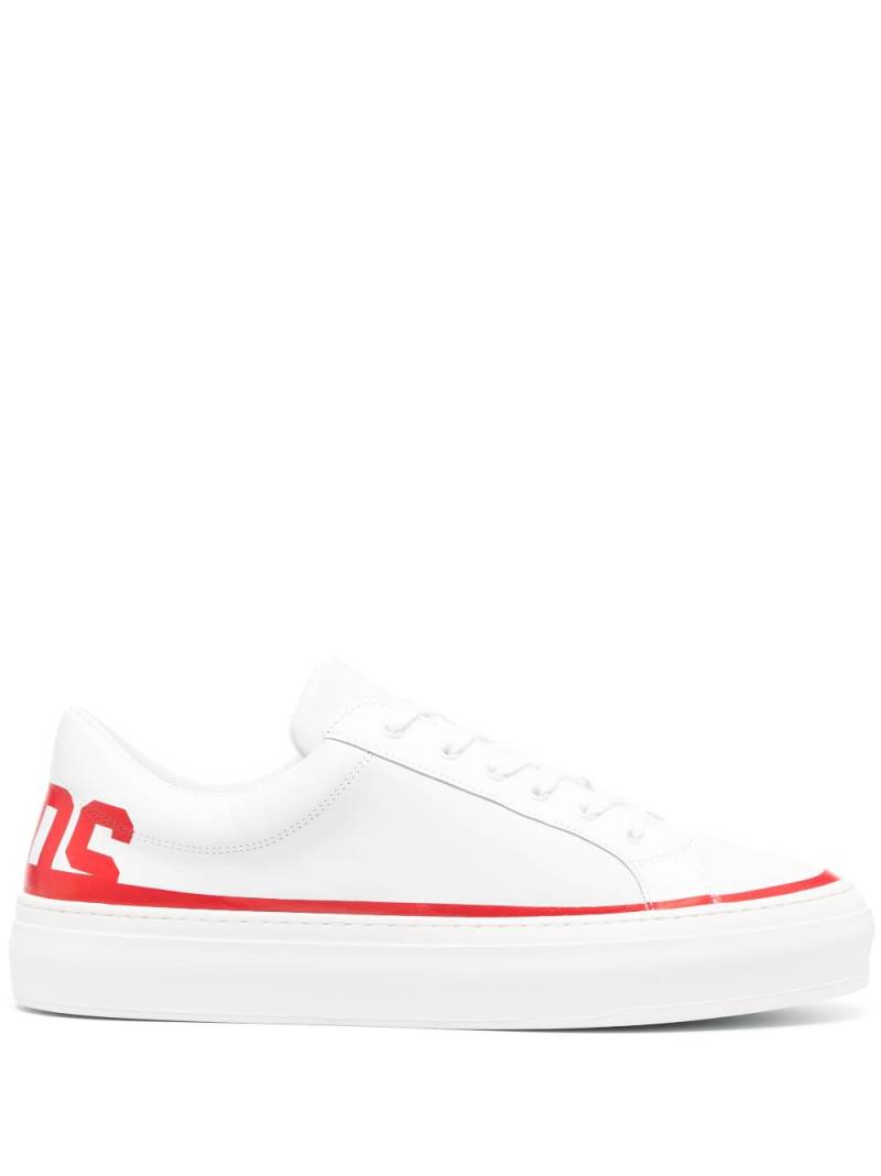 GCDS logo-print low-top sneakers - White von GCDS