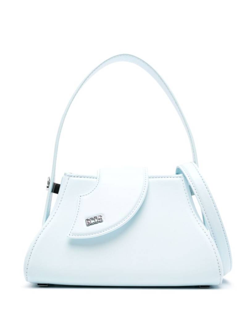 GCDS small Comma tote bag - Blue von GCDS