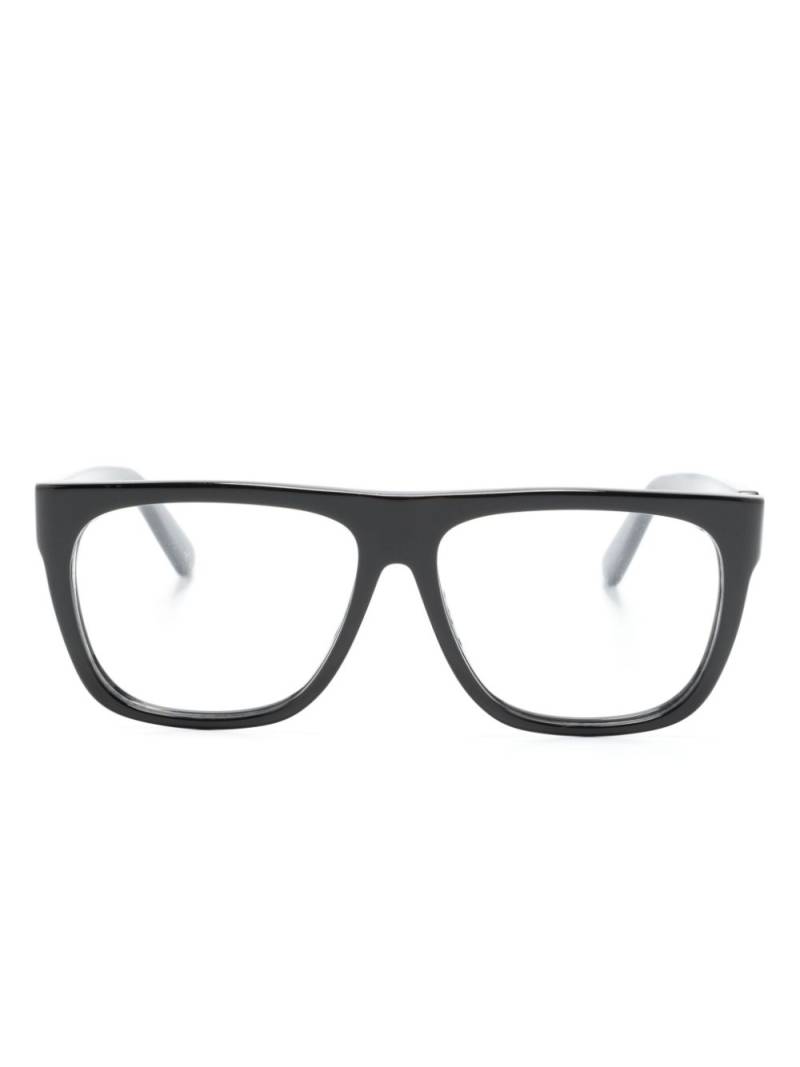 GCDS square-frame glasses - Black von GCDS