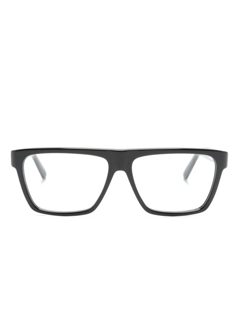 GCDS square-frame glasses - Black von GCDS