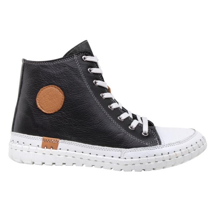 Gemini Mid Cut Sneaker für Damen schwarz von Gemini