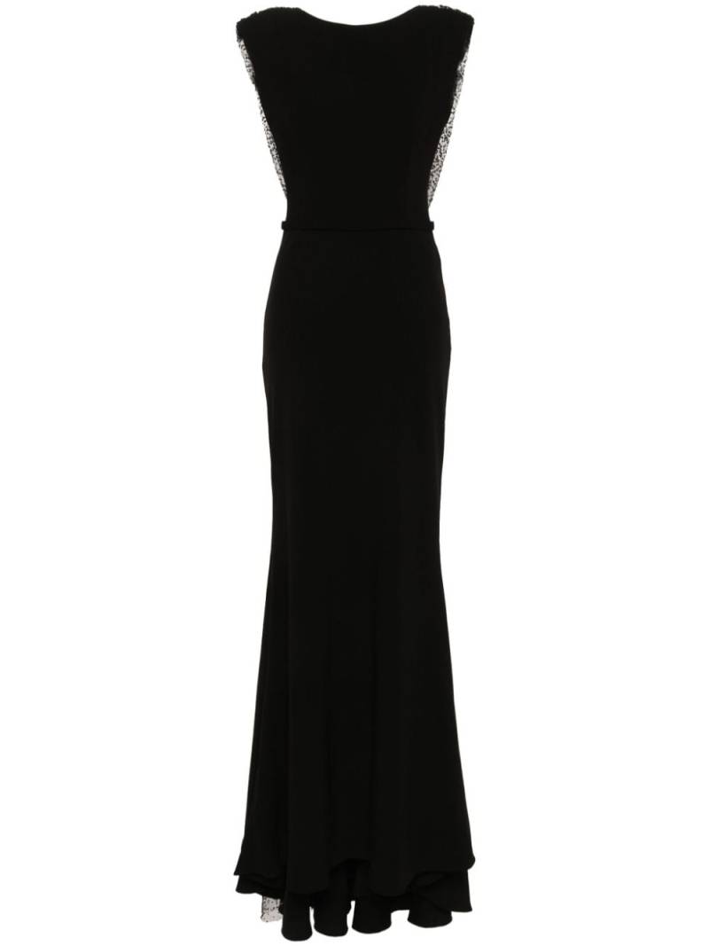 Gemy Maalouf crystal-embellished gown - Black von Gemy Maalouf