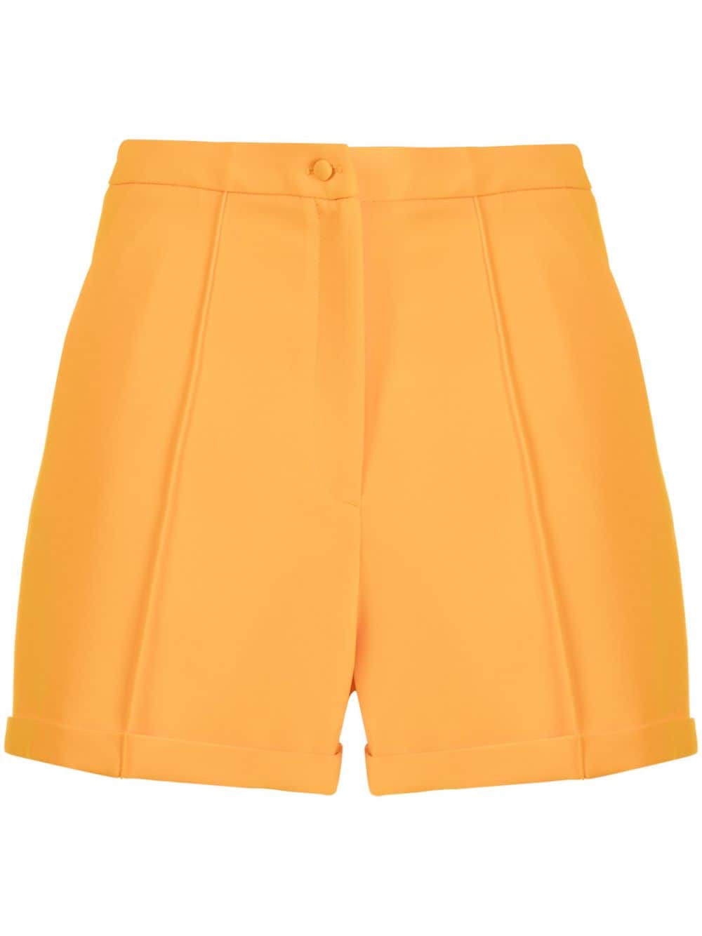 Gemy Maalouf mid-rise tailored shorts - Orange von Gemy Maalouf