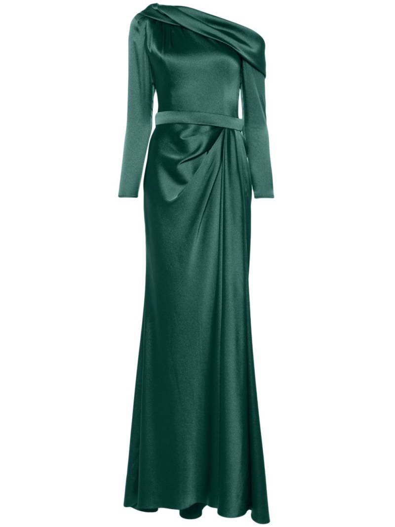 Gemy Maalouf satin maxi dress - Green von Gemy Maalouf