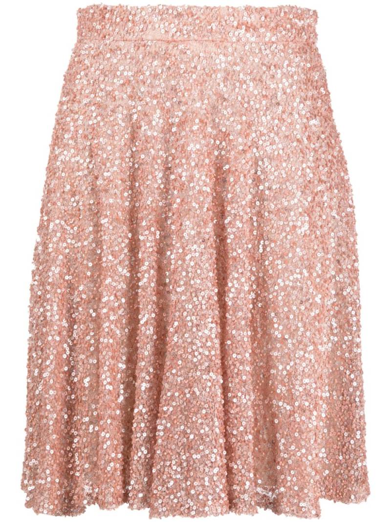 Gemy Maalouf sequined high-waist miniskirt - Pink von Gemy Maalouf