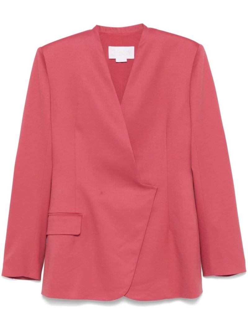 Genny V-neck blazer - Pink von Genny